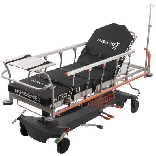 Nitrocare SD09 multifunctional mobile emergency stretcher with hydraulic adjustment for emergency and hospital care