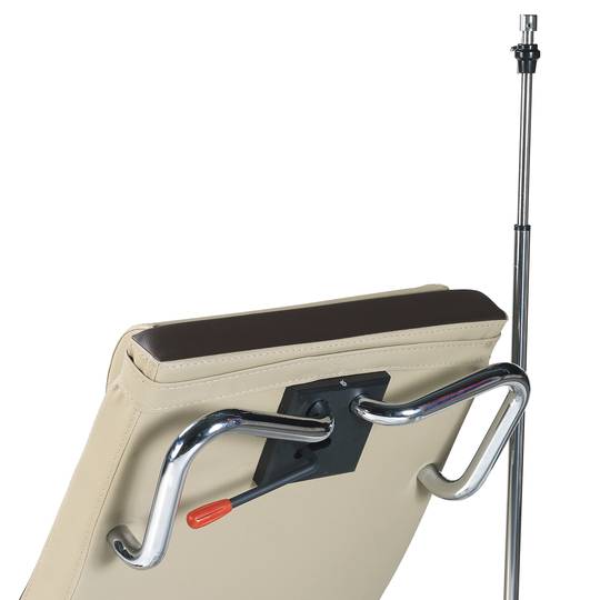 Carrozzina Nitrocare NTSX8 regolabile idraulicamente per l'assistenza ospedaliera e i trasferimenti dei pazienti