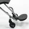 Silla de ruedas Nitrocare NTSX5 de acero inoxidable para asistencia hospitalaria y traslado de pacientes