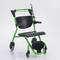 Cadira de rodes Nitrocare NTSX10 d'acer inoxidable per a assistència hospitalària i trasllat de pacients