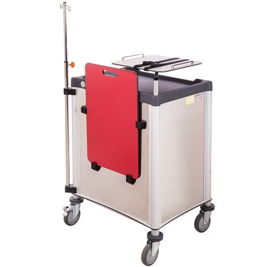 Carro de parada cardiovascular Nitrocare NTHM-112 para emergencias médicas cardiovasculares