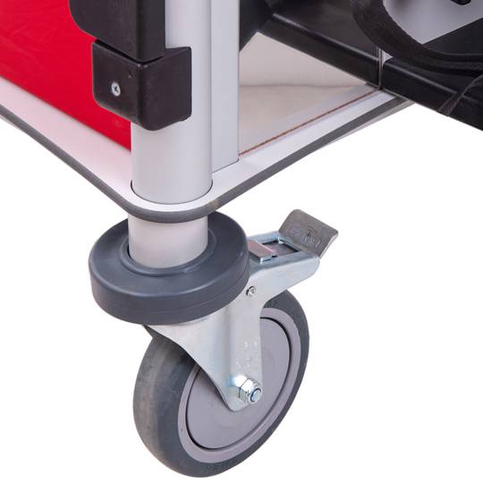 Carro de parada cardiovascular Nitrocare NTHM-112 para emergencias médicas cardiovasculares