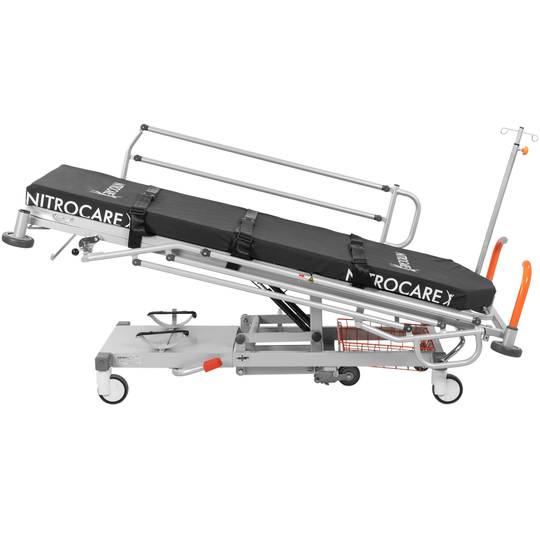 Brancard d'urgence mobile multifonctionnel Nitrocare SD01 avec réglage hydraulique pour les soins d'urgence et hospitaliers