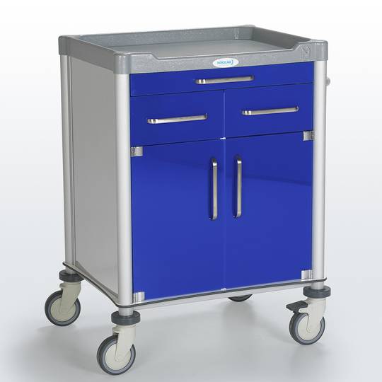 Carro de anestesia Nitrocare NTHM-114 para administración y control de medicinas y herramientas anestésicas