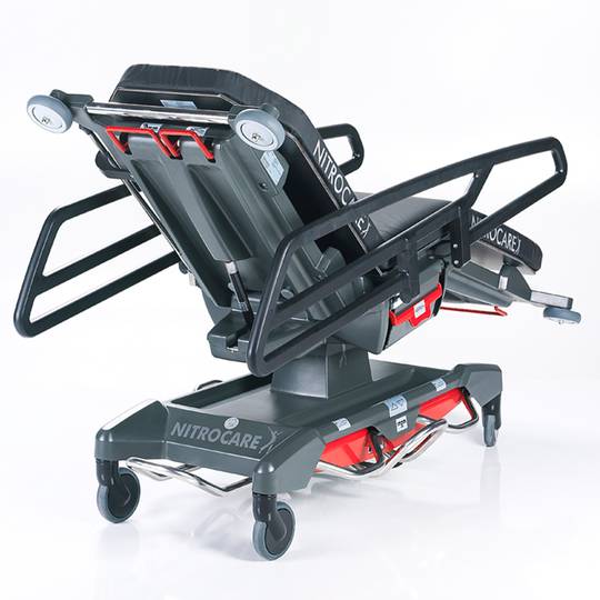 Nitrocare NTQ7 multifunctional mobile emergency stretcher with hydraulic column adjustment for hospital care