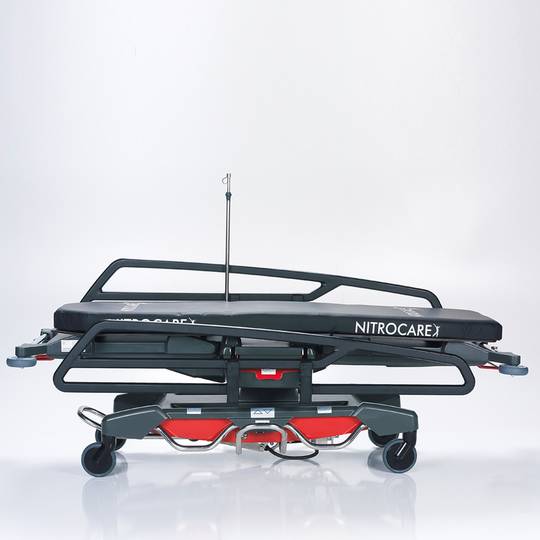 Nitrocare NTQ7 multifunctional mobile emergency stretcher with hydraulic column adjustment for hospital care