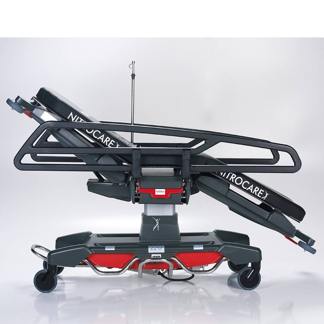 Nitrocare NTQ7 multifunctional mobile emergency stretcher with hydraulic column adjustment for hospital care
