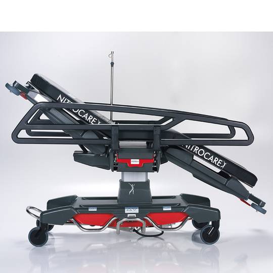 Nitrocare NTQ7 multifunctional mobile emergency stretcher with hydraulic column adjustment for hospital care