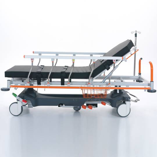 Nitrocare SD13 wielofunkcyjne mobilne nosze ratunkowe z regulacją hydrauliczną do opieki bariatrycznej