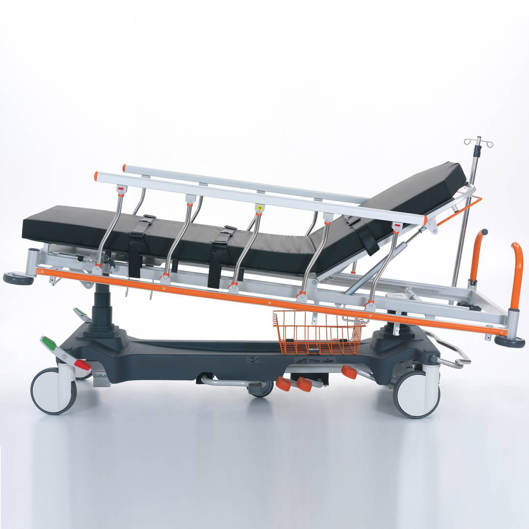 Nitrocare SD13 wielofunkcyjne mobilne nosze ratunkowe z regulacją hydrauliczną do opieki bariatrycznej