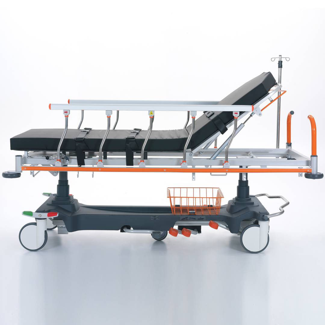 Nitrocare SD13 wielofunkcyjne mobilne nosze ratunkowe z regulacją hydrauliczną do opieki bariatrycznej