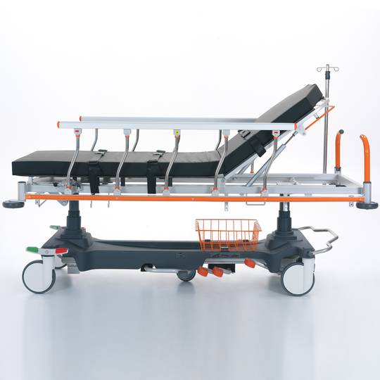 Nitrocare SD13 wielofunkcyjne mobilne nosze ratunkowe z regulacją hydrauliczną do opieki bariatrycznej