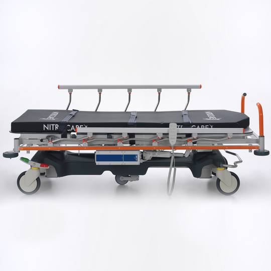 Nitrocare SD14 è una barella mobile d'emergenza multifunzionale con regolazione motorizzata per l'assistenza medica e post-chiru