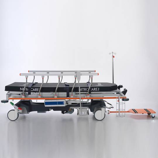 Nitrocare SD14 multifunctionele gemotoriseerde reddingsbrancard met Haion E-Drive besturing voor medische zorg