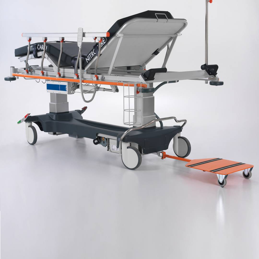 Nitrocare SD14 multifunctionele gemotoriseerde reddingsbrancard met Haion E-Drive besturing voor medische zorg