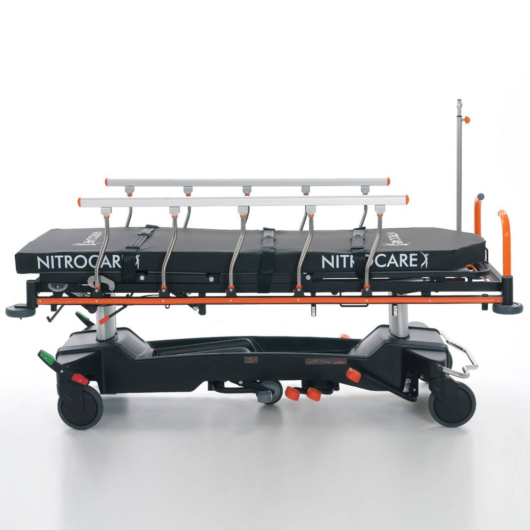 Wielofunkcyjne mobilne nosze ratunkowe Nitrocare SD15 z hydrauliczną regulacją kolumny do opieki pooperacyjnej