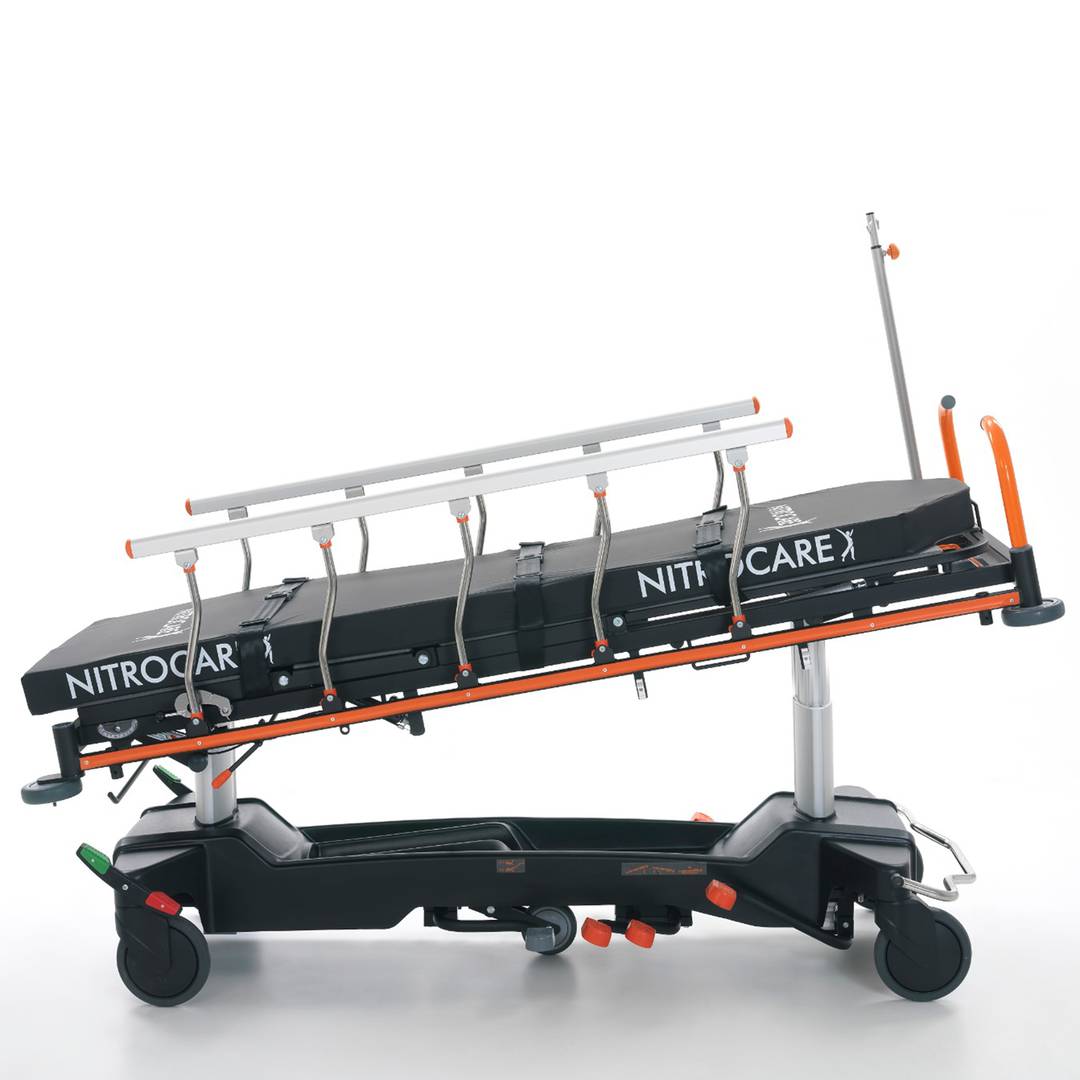 Wielofunkcyjne mobilne nosze ratunkowe Nitrocare SD15 z hydrauliczną regulacją kolumny do opieki pooperacyjnej