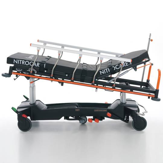 Wielofunkcyjne mobilne nosze ratunkowe Nitrocare SD15 z hydrauliczną regulacją kolumny do opieki pooperacyjnej