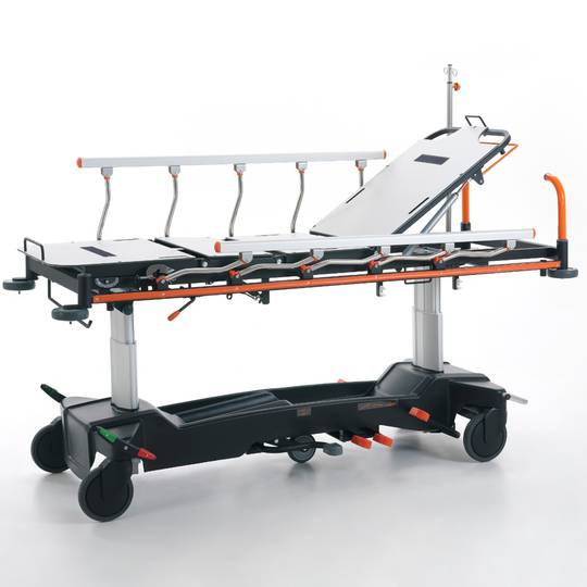 Wielofunkcyjne mobilne nosze ratunkowe Nitrocare SD15 z hydrauliczną regulacją kolumny do opieki pooperacyjnej