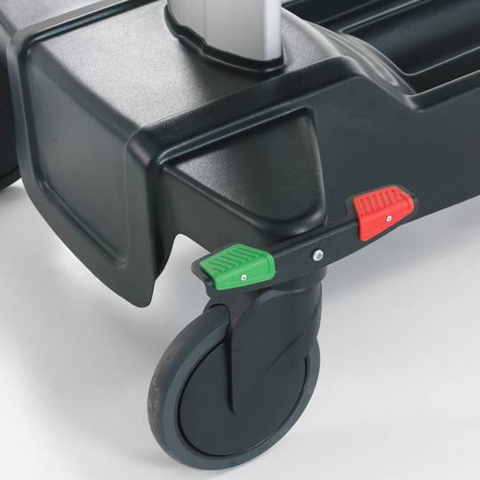 Wielofunkcyjne mobilne nosze ratunkowe Nitrocare SD15 z hydrauliczną regulacją kolumny do opieki pooperacyjnej