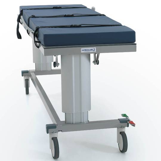 Camilla de emergencias multifuncional C-Arm Nitrocare SD03 SIGMA para radiología con ajuste mediante motor