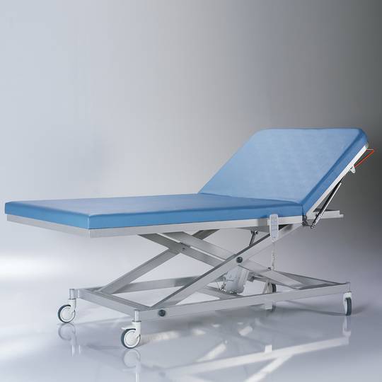 Multifunktionale mobile Untersuchungsliege Nitrocare HB6210 mit motorischer Verstellung für die Physiotherapie