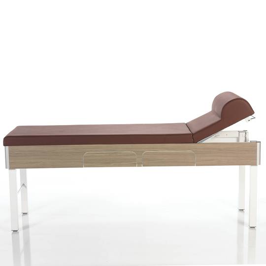 Camilla d'examen mèdic amb ajustament manual i calaixos Nitrocare OLHD 1002 per a examinació de pacients