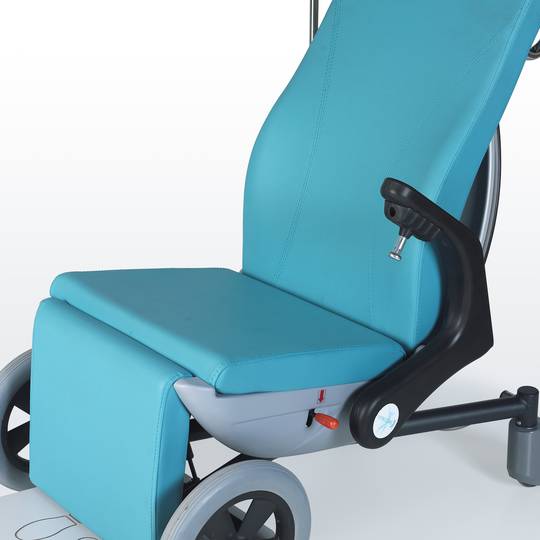 Regulowany wózek inwalidzki Nitrocare NTSX6 do opieki szpitalnej i przenoszenia pacjentów