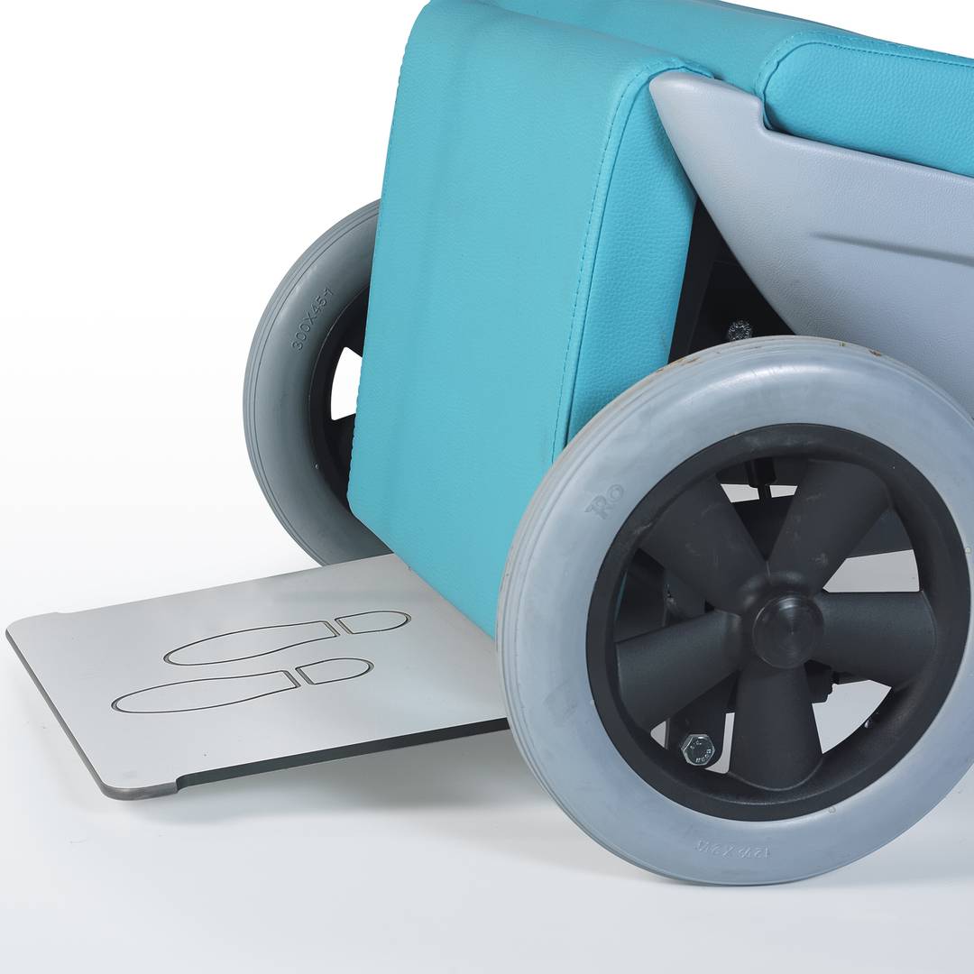 Regulowany wózek inwalidzki Nitrocare NTSX6 do opieki szpitalnej i przenoszenia pacjentów