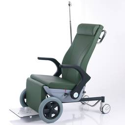 Fauteuil roulant réglable Nitrocare NTSX12 pour le transfert et l'assistance des patients en chirurgie bariatrique