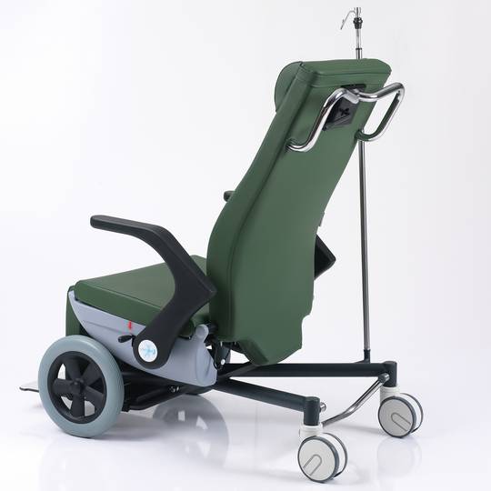 Carrozzina regolabile Nitrocare NTSX12 per il trasferimento e l'assistenza dei pazienti sottoposti a chirurgia bariatrica