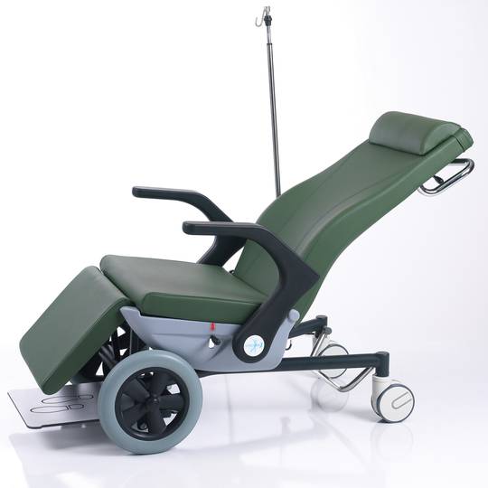 Carrozzina regolabile Nitrocare NTSX12 per il trasferimento e l'assistenza dei pazienti sottoposti a chirurgia bariatrica