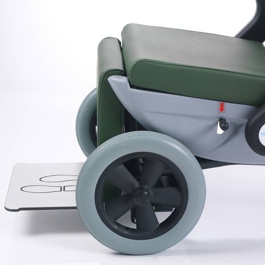 Carrozzina regolabile Nitrocare NTSX12 per il trasferimento e l'assistenza dei pazienti sottoposti a chirurgia bariatrica