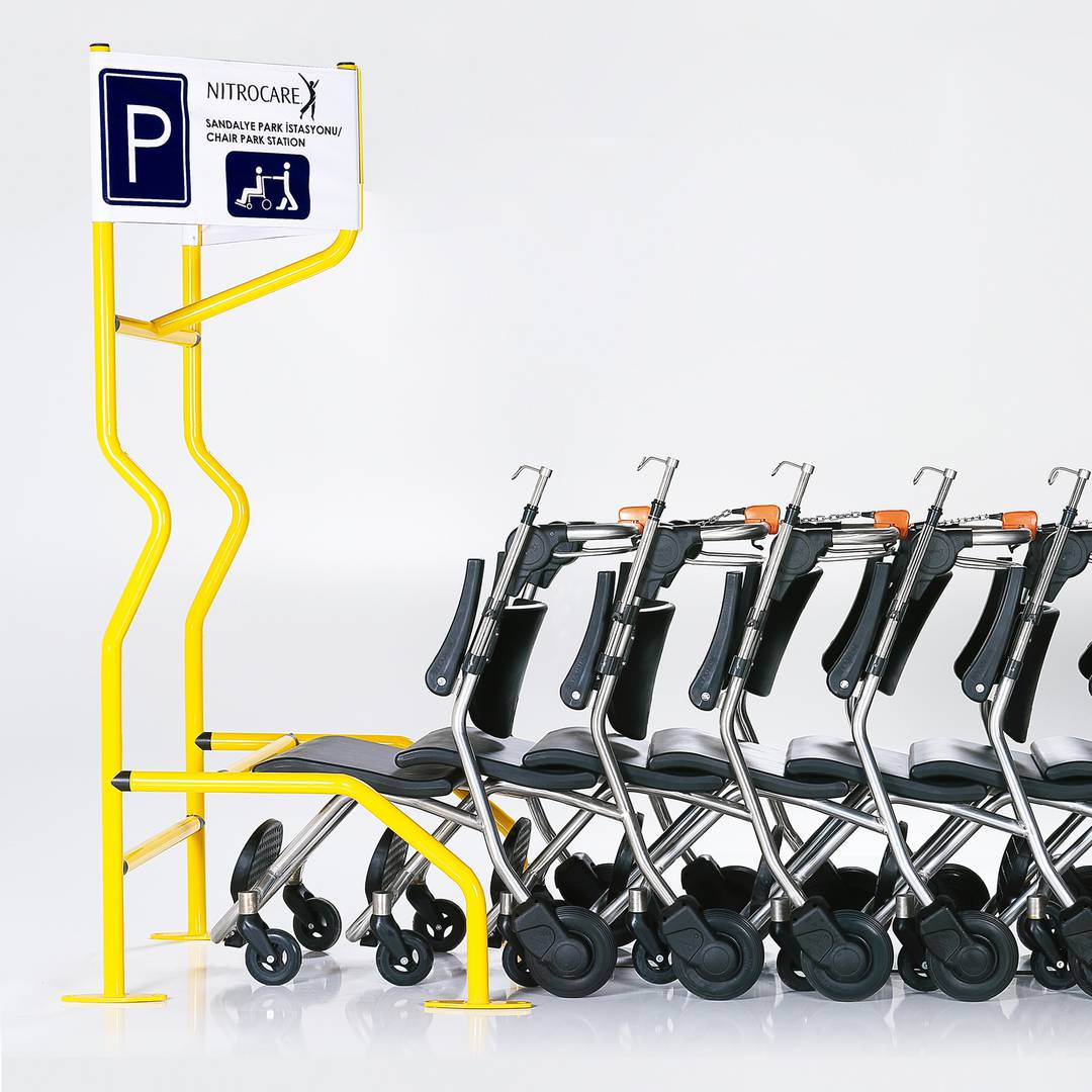 Nitrocare X5P Parkmodul für die Rollstuhlorganisation in Krankenhäusern