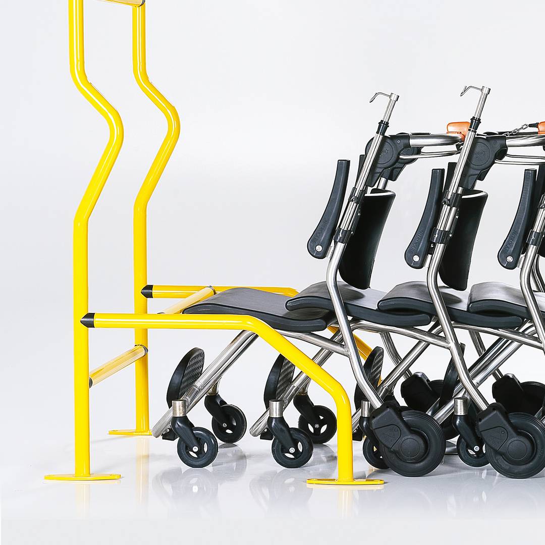 Nitrocare X5P Parkmodul für die Rollstuhlorganisation in Krankenhäusern