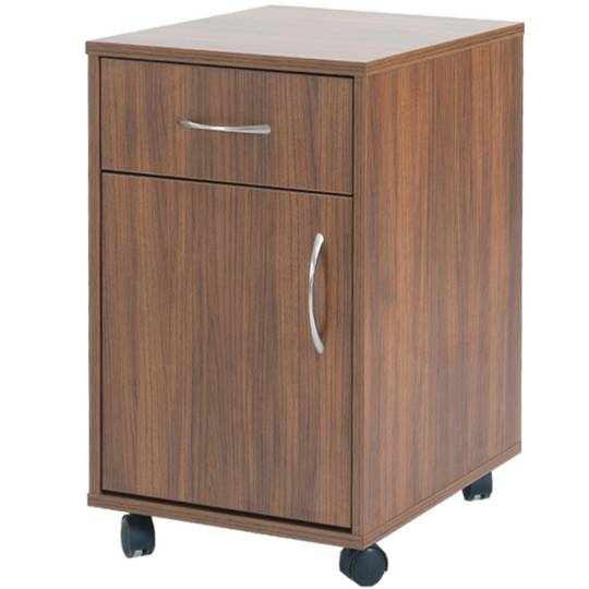Nachtkastje voor medische centra met 1 lade en 1 kast Nitrocare DLHM 4513