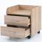 Mesa de cabeceira para centros médicos com 2 gavetas Nitrocare DLHM 4517