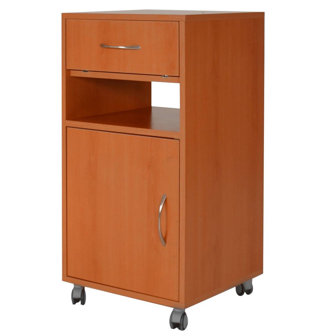 Tauleta de nit per a centres mèdics amb 1 calaix i 1 armari Nitrocare DLHM 4518