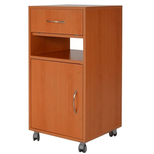Tauleta de nit per a centres mèdics amb 1 calaix i 1 armari Nitrocare DLHM 4518