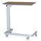 Mesa auxiliar de altura ajustable con ruedas para centros médicos Nitrocare BST-01