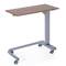 Mesa auxiliar de altura ajustable con ruedas para centros médicos Nitrocare BST-02