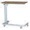 Mesa auxiliar de altura ajustable con ruedas para centros médicos Nitrocare BST-02