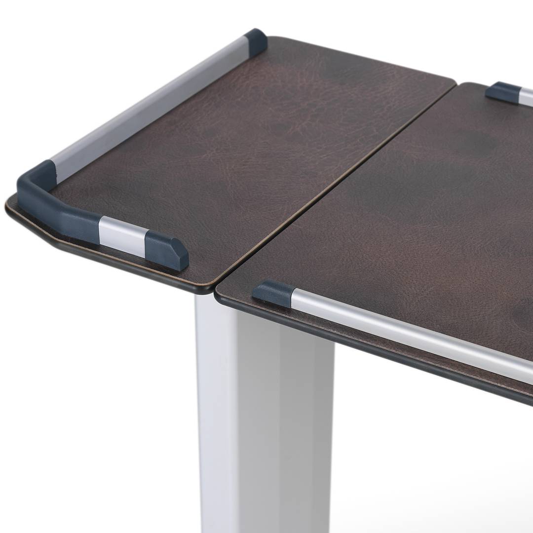 Tavolino con rotelle regolabile in altezza e angolazione per centri medici Nitrocare BST-04