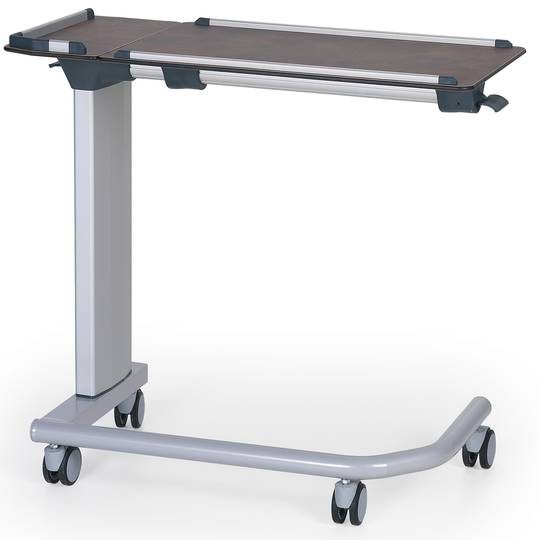 Tavolino con rotelle regolabile in altezza e angolazione per centri medici Nitrocare BST-04