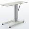 Mesa lateral Nitrocare BST-07 regulável em altura com rodízios e mesa dobrável para centros médicos