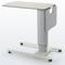 Mesa lateral Nitrocare BST-07 regulável em altura com rodízios e mesa dobrável para centros médicos