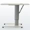 Mesa lateral Nitrocare BST-07 regulável em altura com rodízios e mesa dobrável para centros médicos