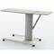 Mesa lateral Nitrocare BST-07 regulável em altura com rodízios e mesa dobrável para centros médicos