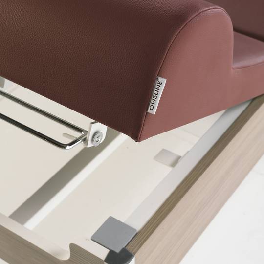 Medizinischer Untersuchungstisch mit Schrank und manueller Verstellung Nitrocare CARET 503