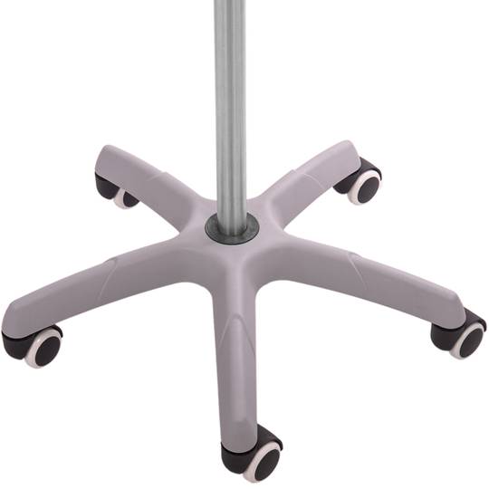 Masiamed in hoogte verstelbare PM-89 roestvrijstalen infuusstandaard MASIA EM0033W - 0001